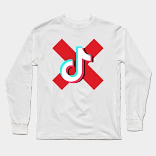 ban tiktok Long Sleeve T-Shirt